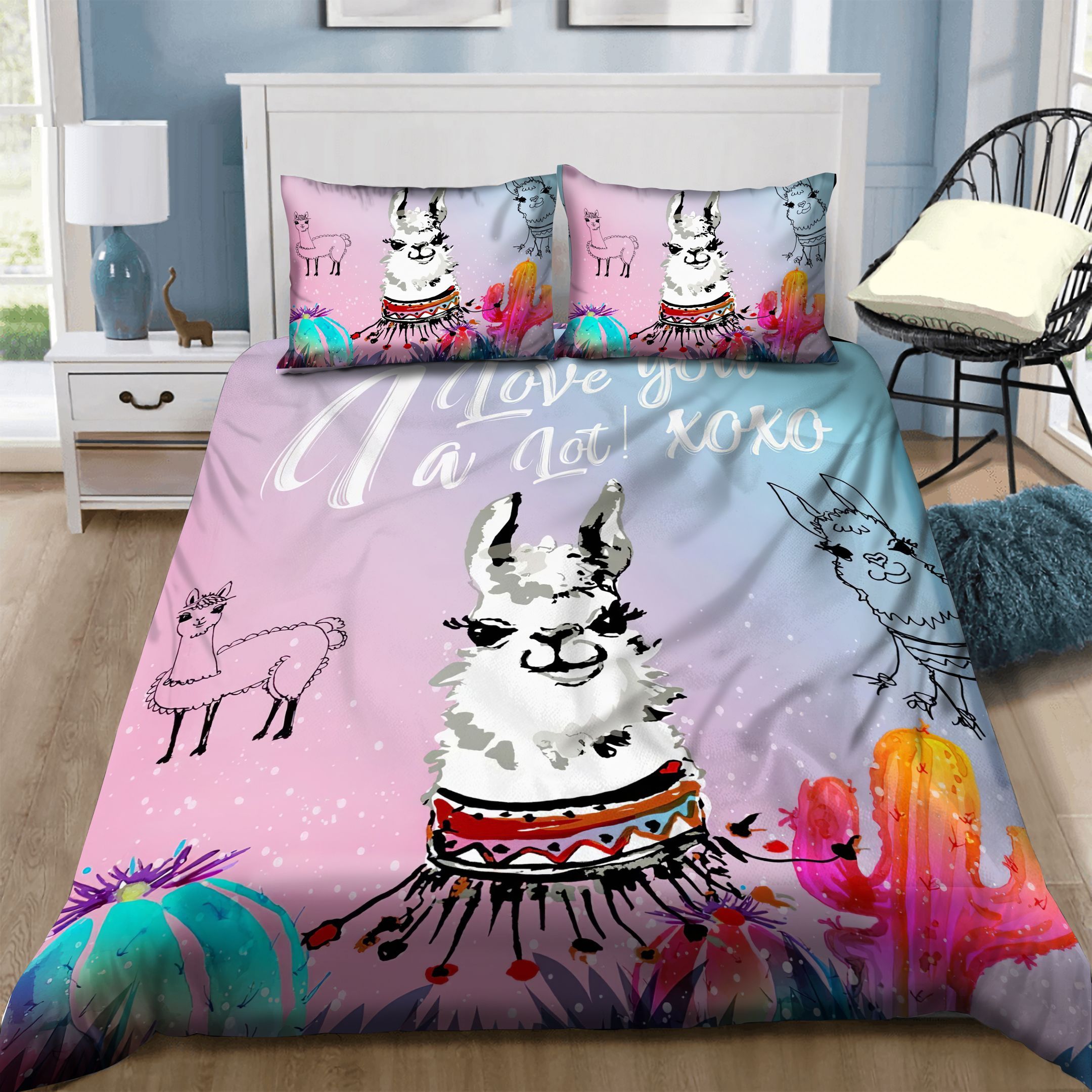 Llama Bedding Set