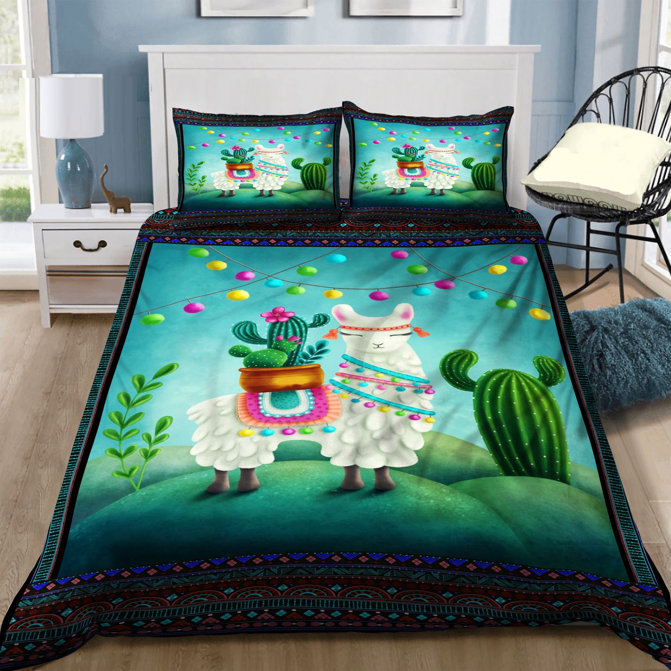 Llama Bedding Set