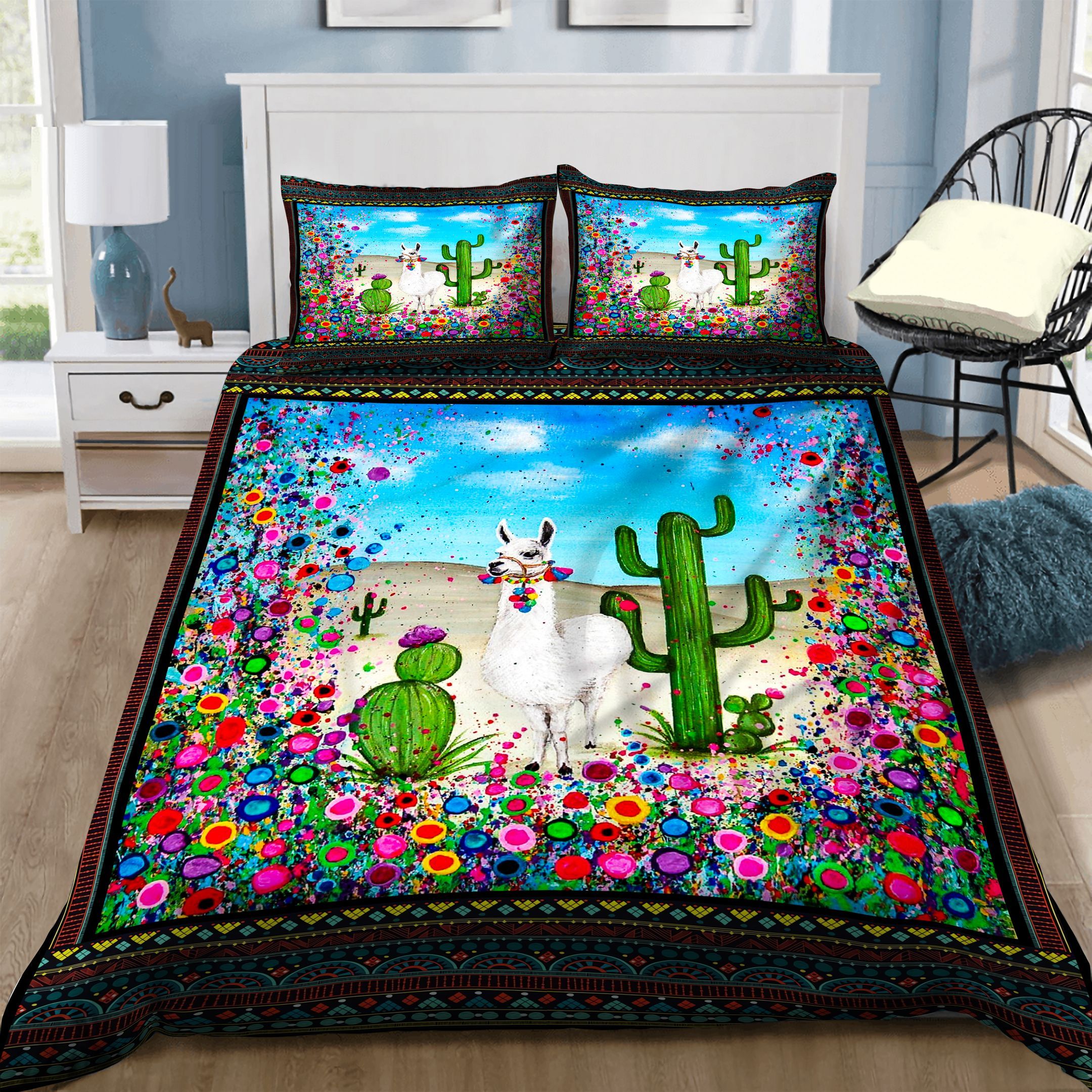 Llama Bedding Set