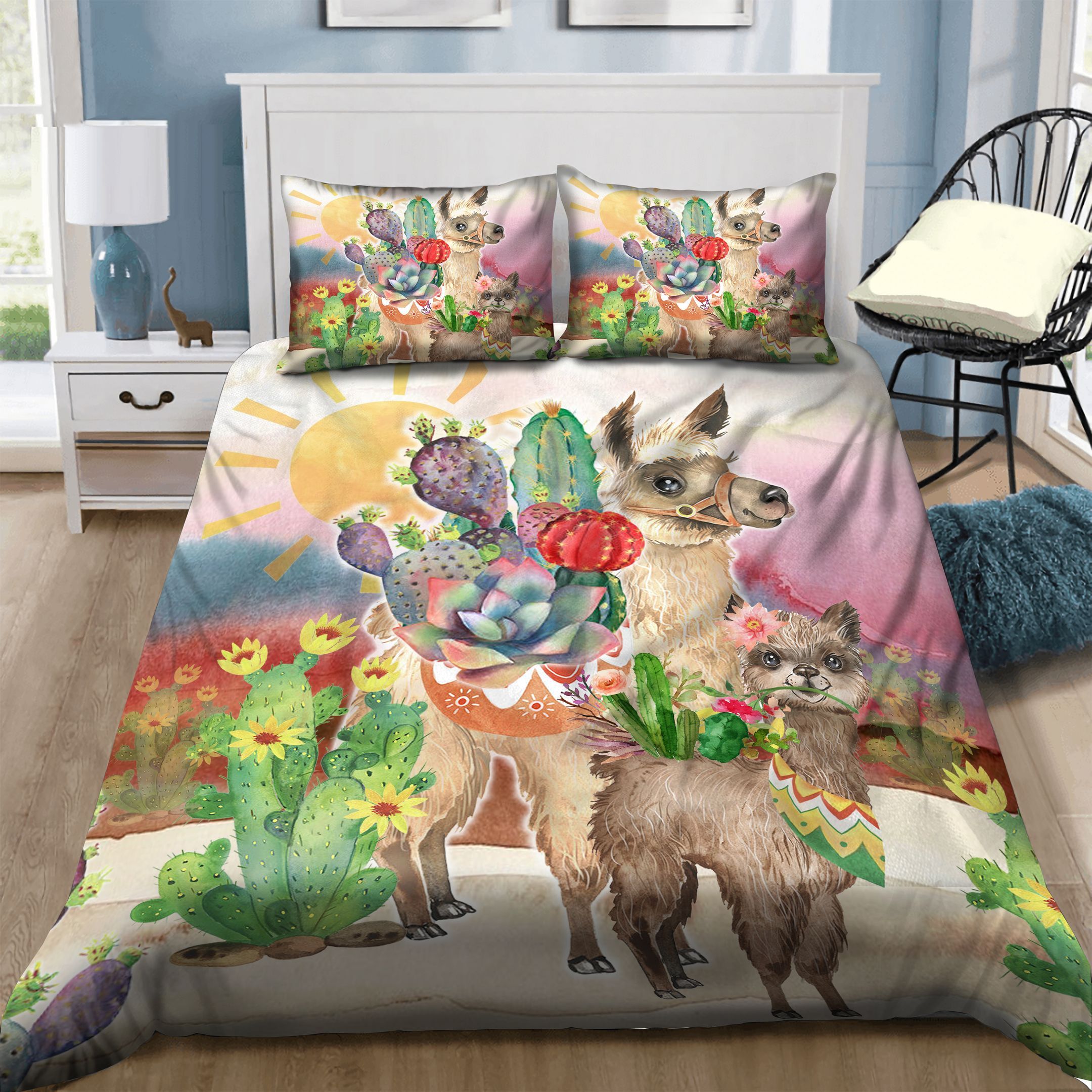 Llama Bedding Set