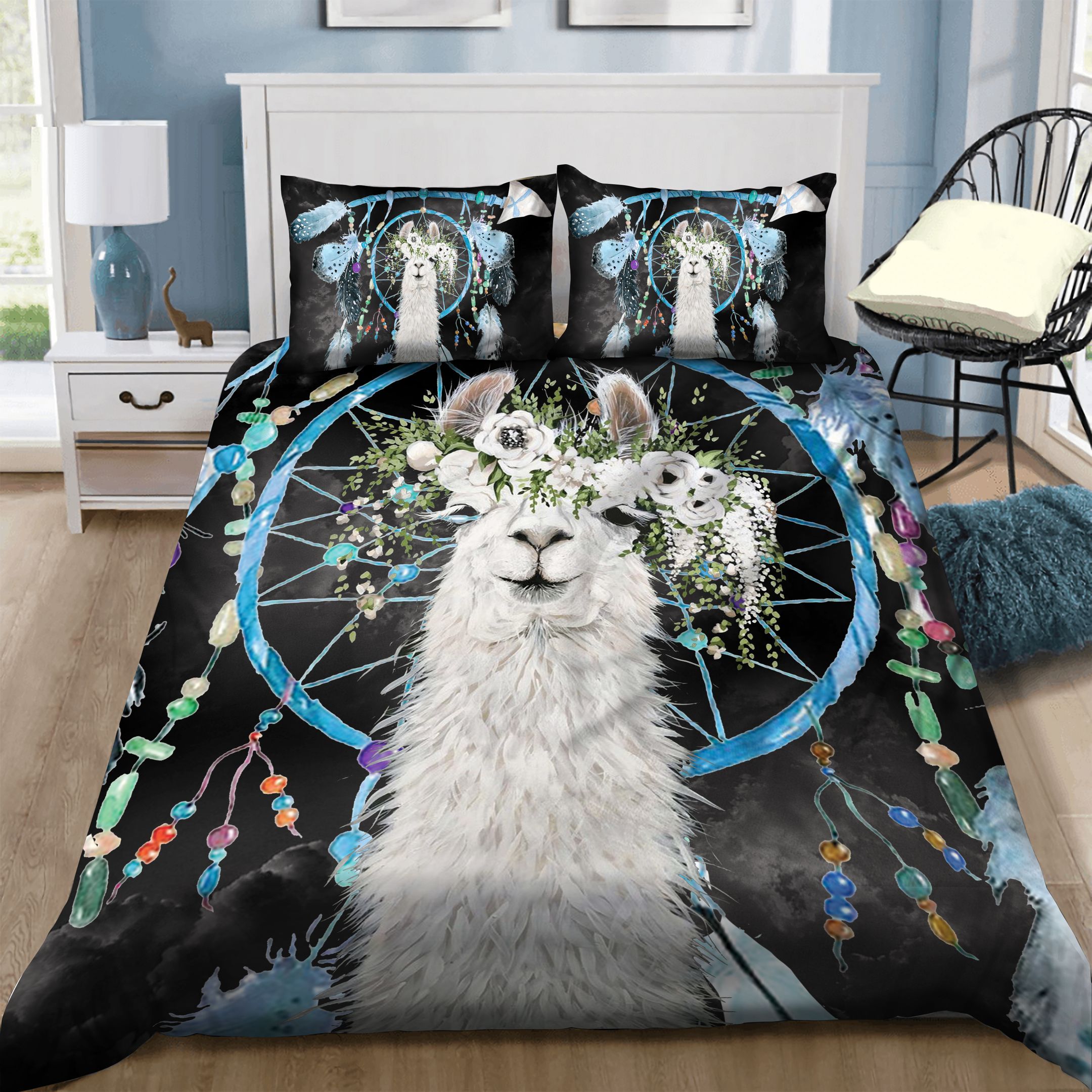 Llama Bedding Set
