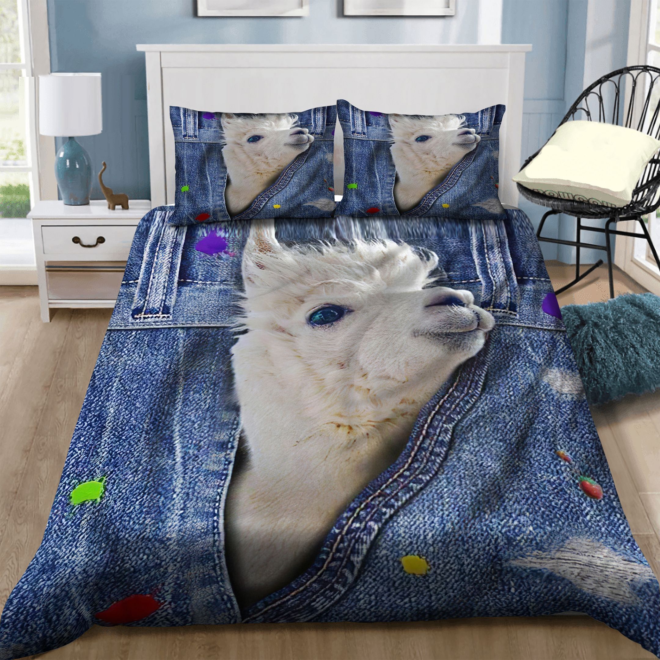 Llama Bedding Set