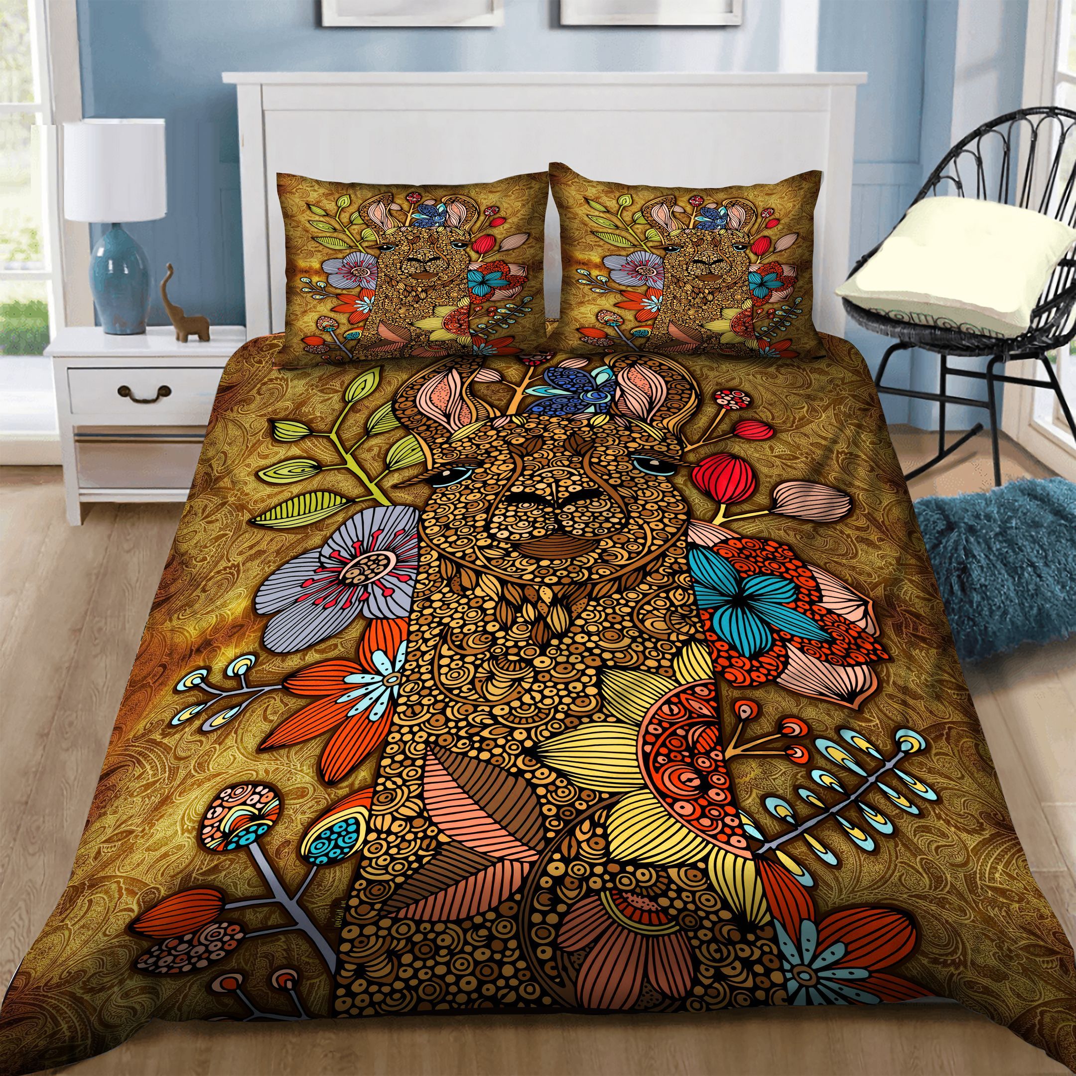 Llama Bedding Set