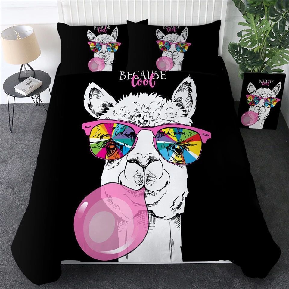 Llama Bedding Set