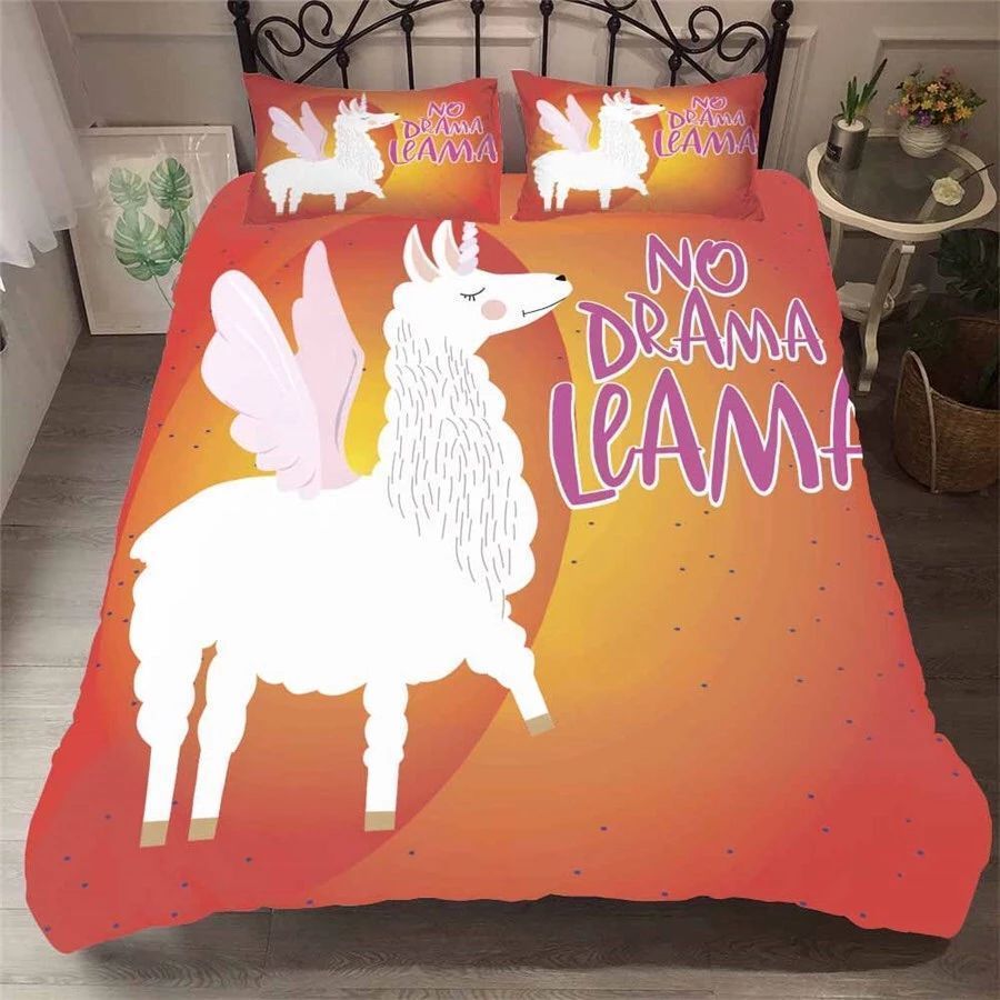 Llama Bedding Set