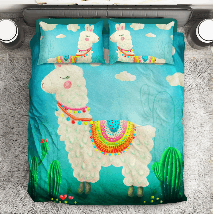 Llama Bedding Set