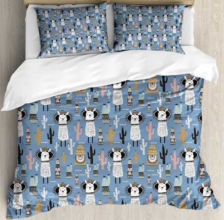 Llama Bedding Set