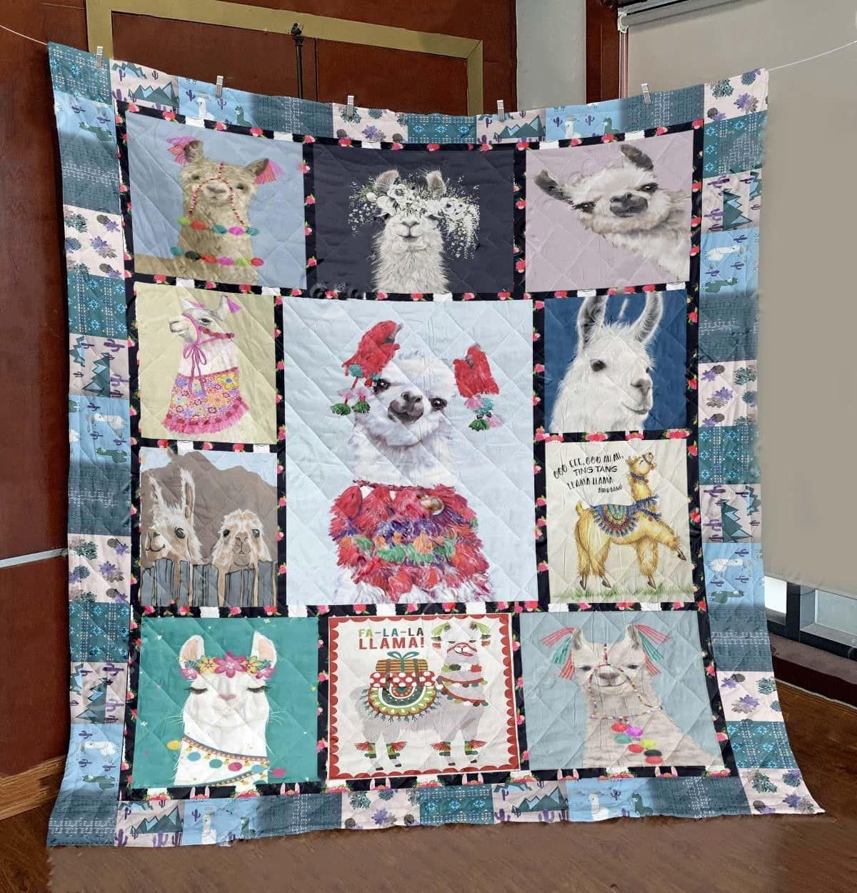 Llama Cool Llama Quilt Blanket DHC3112820TD