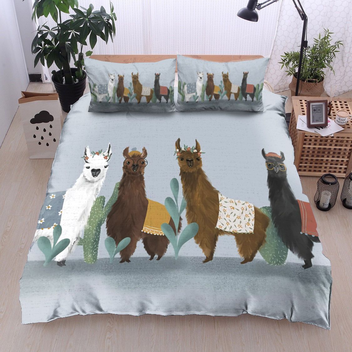Llama Bedding Set