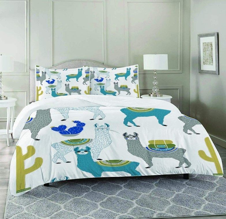 Llama Friend Bedding Set