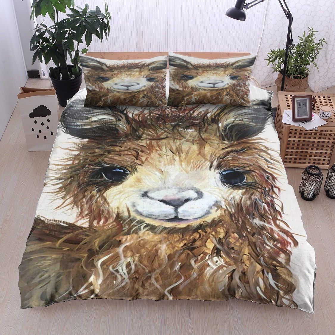 Llama Bedding Set