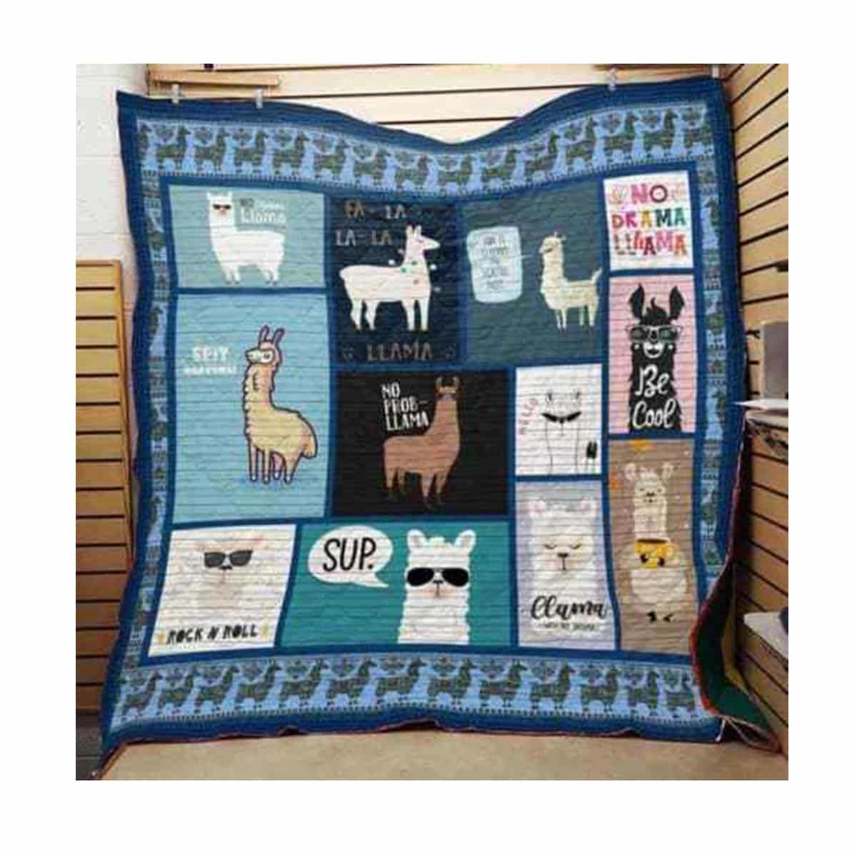 Llama Love Is Love Quilt Blanket DHC0201201298TD