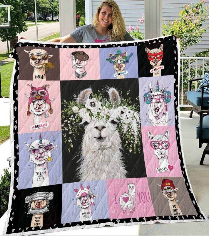 Llama NC1109480CL Quilt Blanket