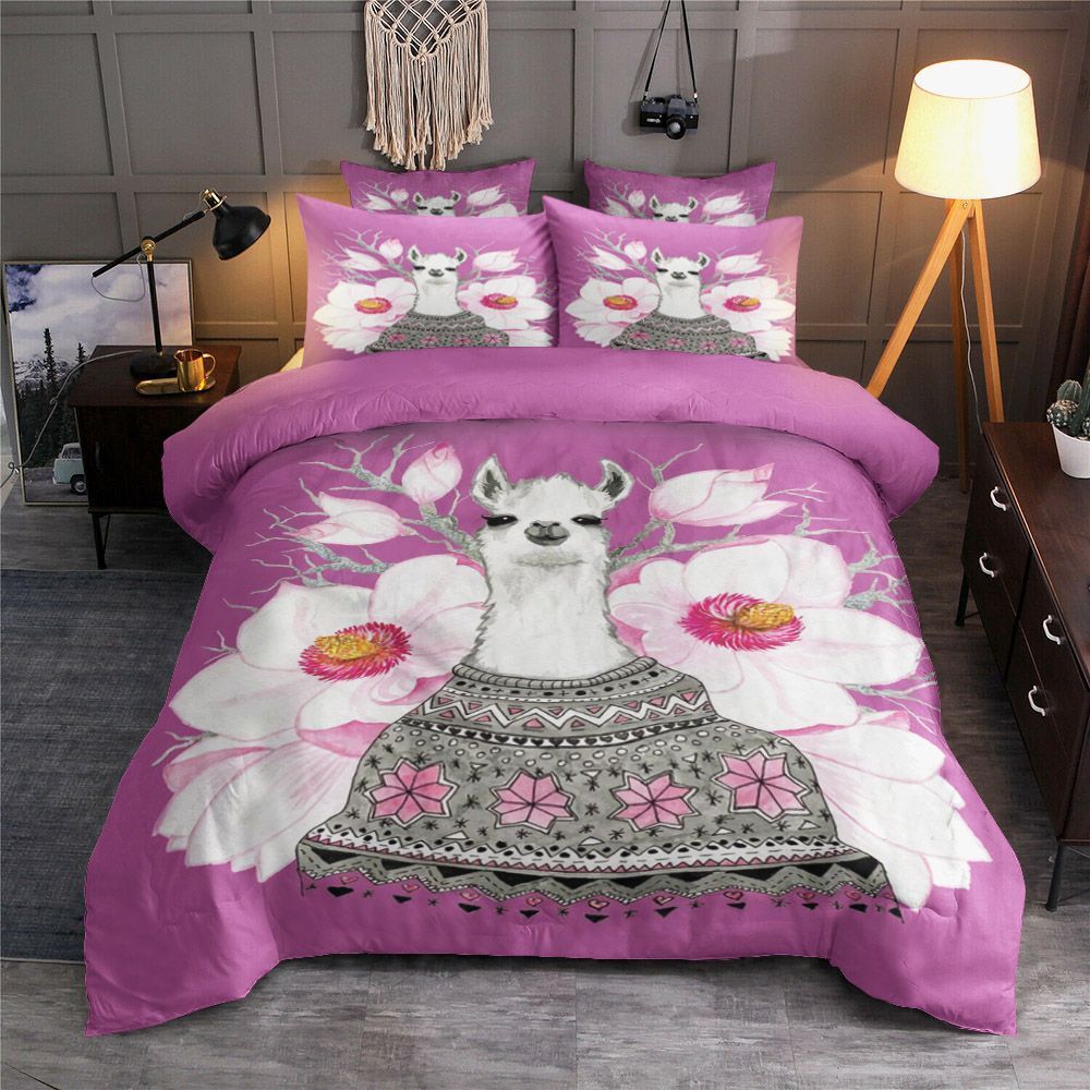 Llama Bedding Set