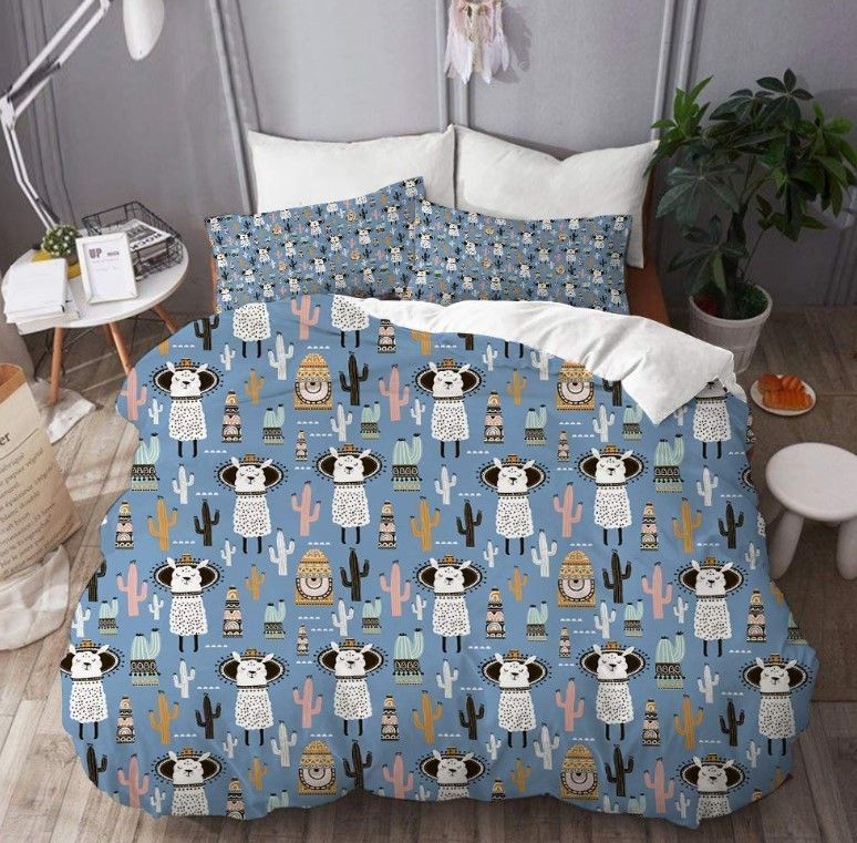 Llama Pattern Bedding Set