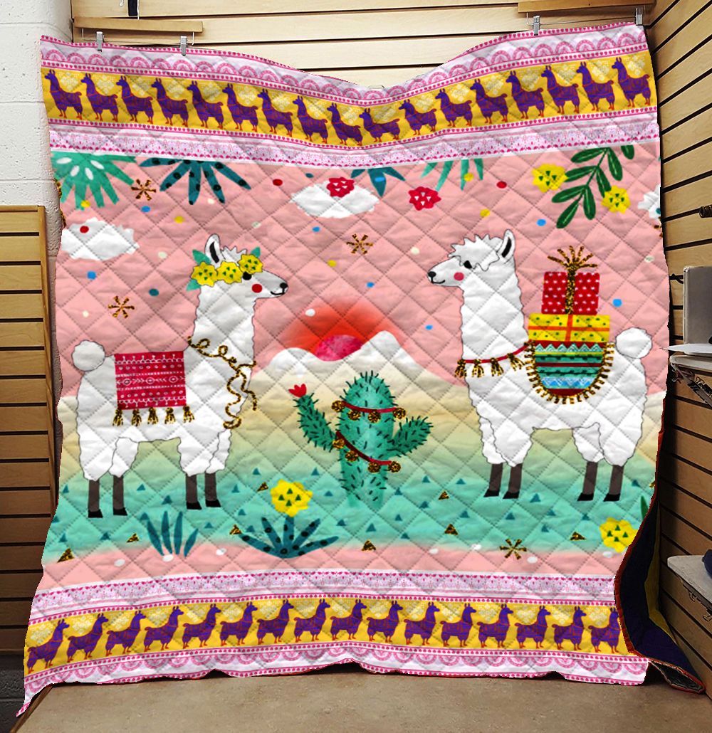 Llama Quilt Blanket C9B300505VV
