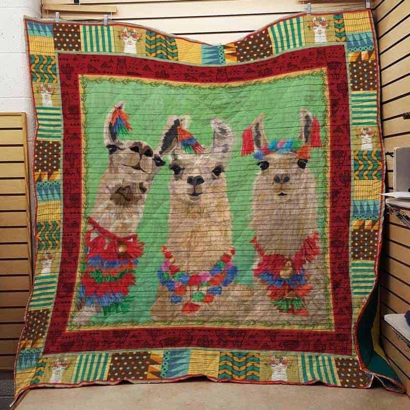 Llama Quilt Blanket DHC05021145TD