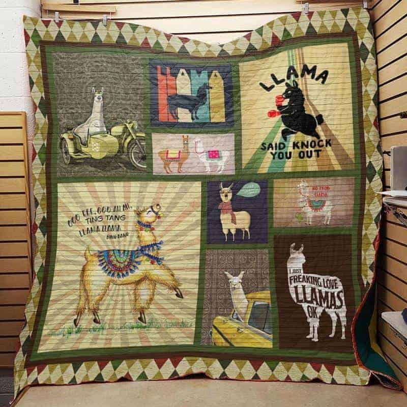 Llama Quilt Blanket DHC05021154TD