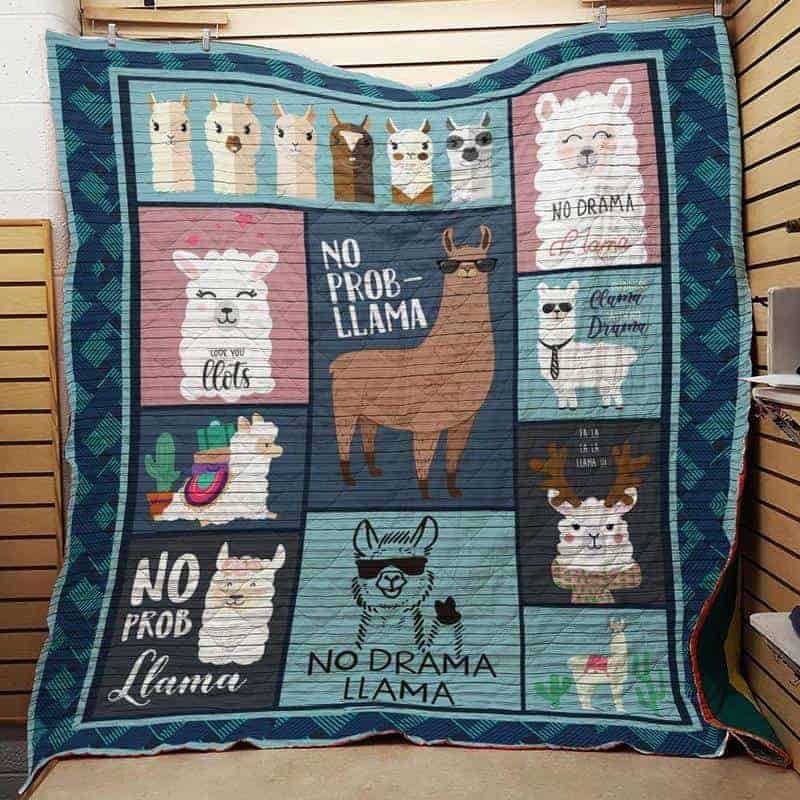 Llama Quilt Blanket DHC05021155TD
