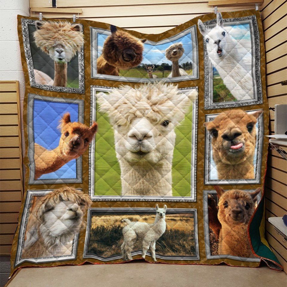 Llama Quilt Blanket DHC091060VT