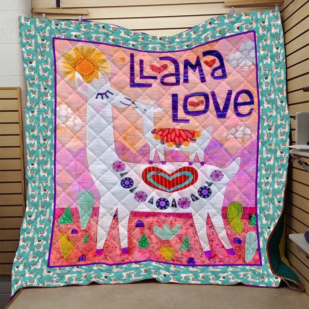 Llama Quilt Blanket DHC0910736VT