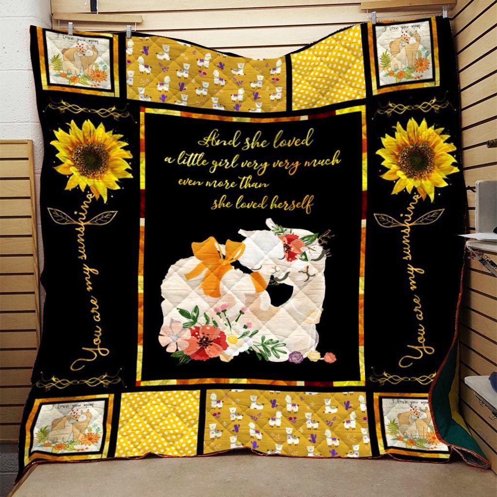 Llama Quilt Blanket DHC0910742VT