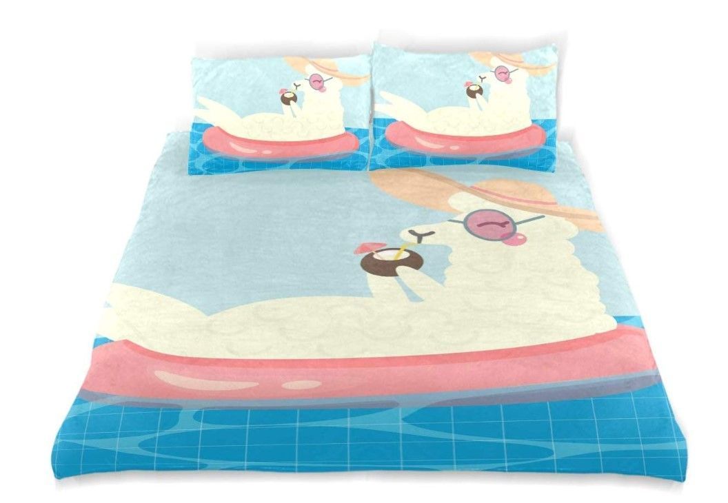 Llama Summer Bedding Set
