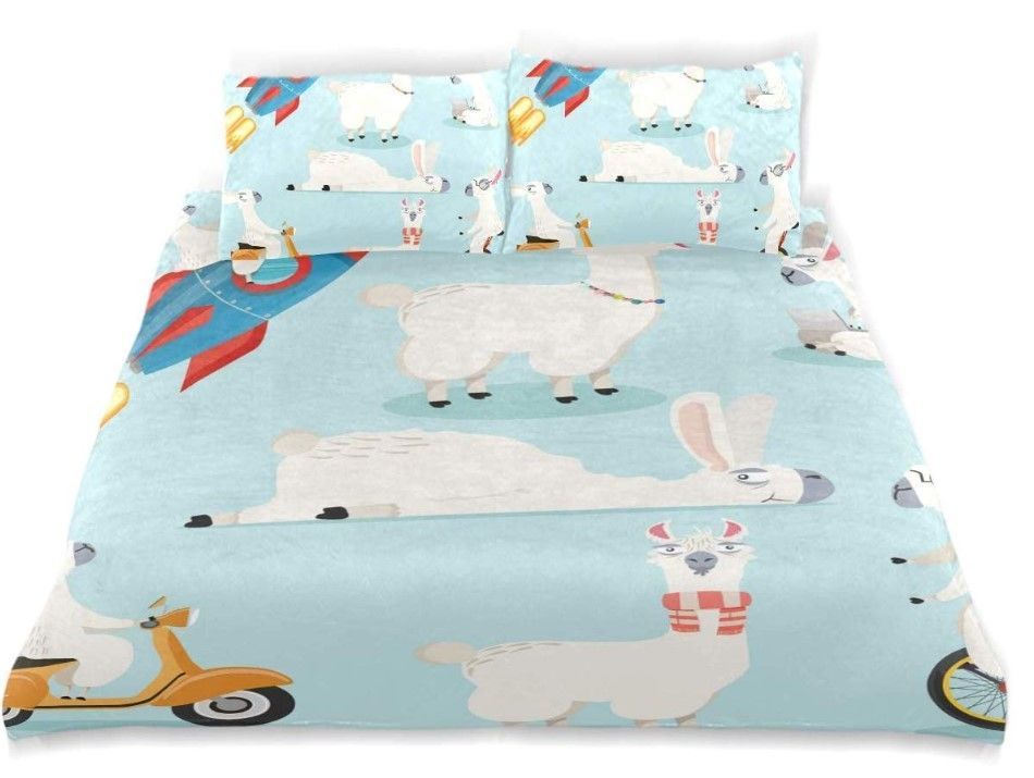 Llama Transportation Bedding Set