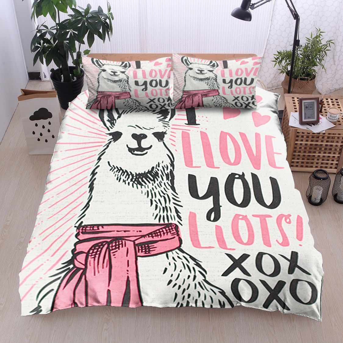 Llamas Bedding Set