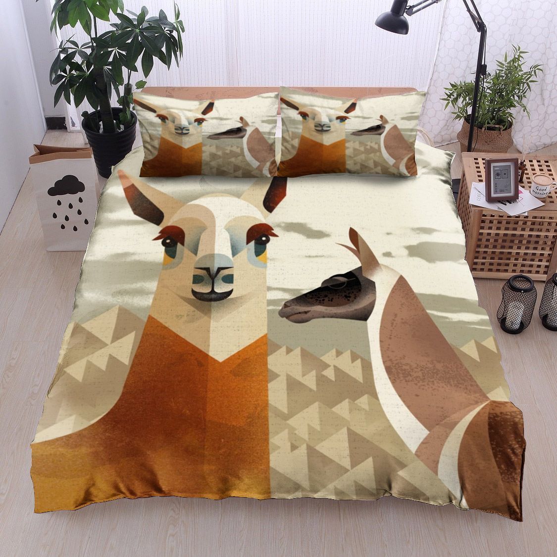 Llamas Bedding Set