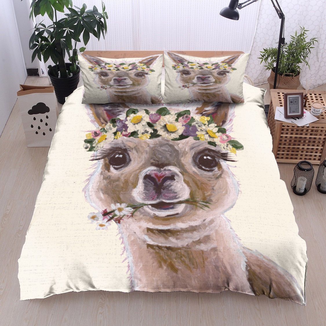 Llamas Bedding Set