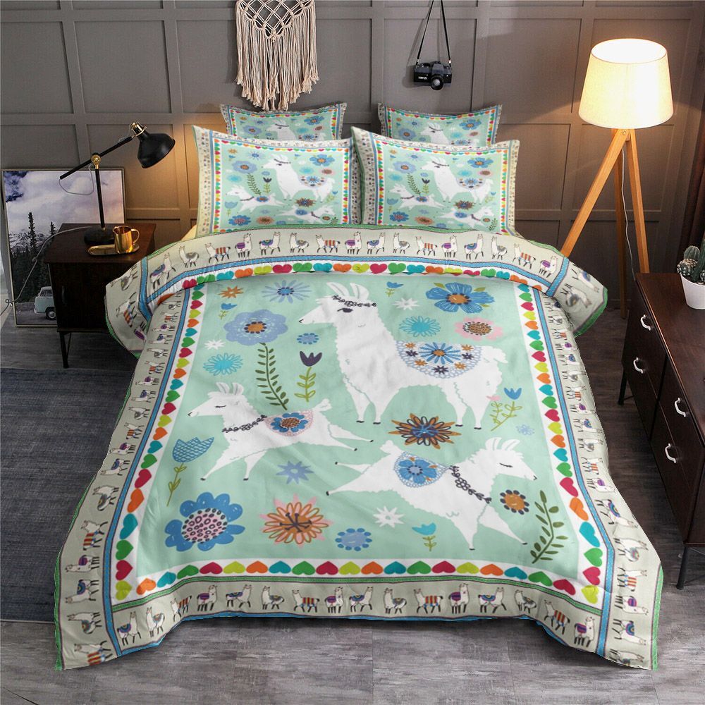 Llamas Bedding Set