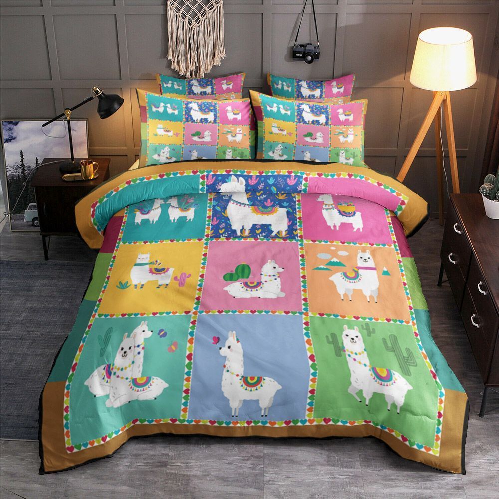 Llamas Bedding Set