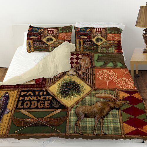 Lodge Moose Bedding Set