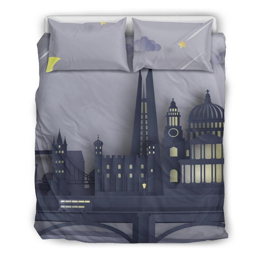 London Scene Night Bedding Set