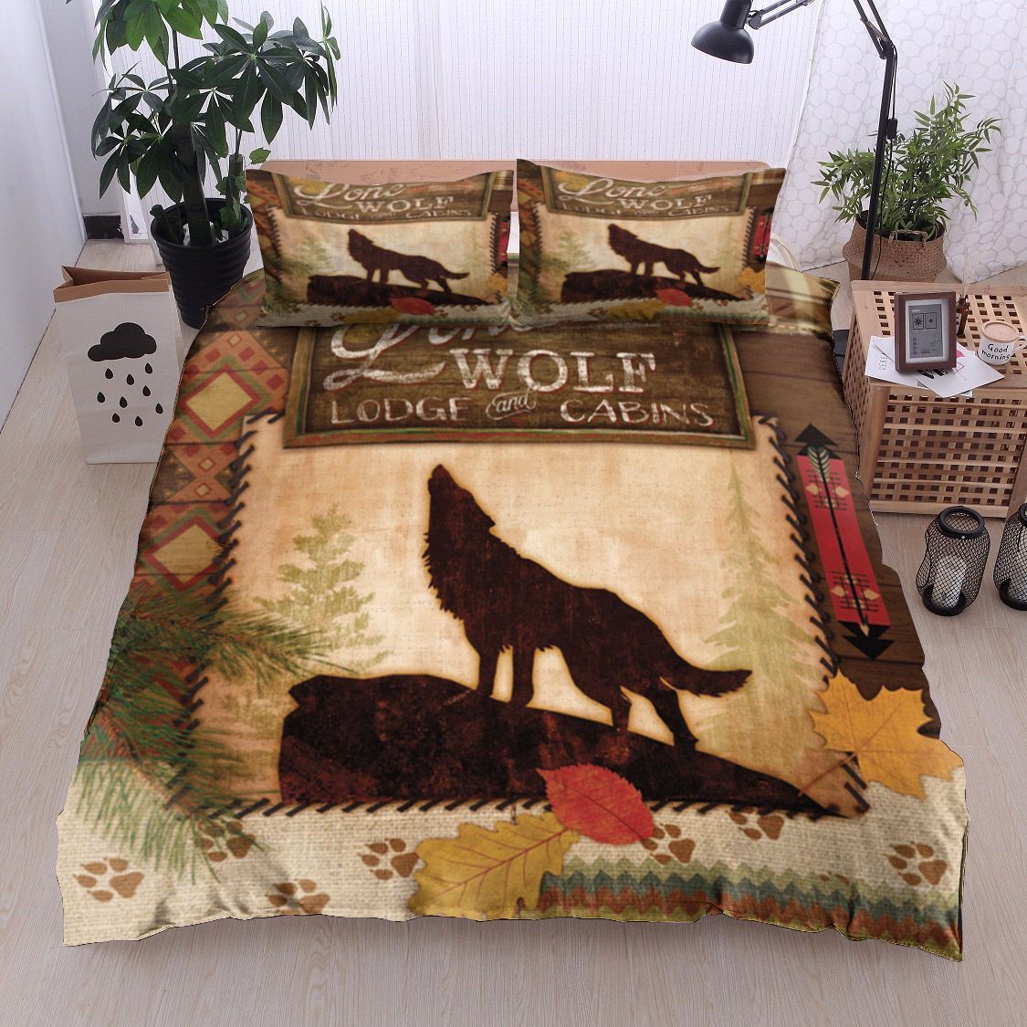 Lone Wolf Bedding Set