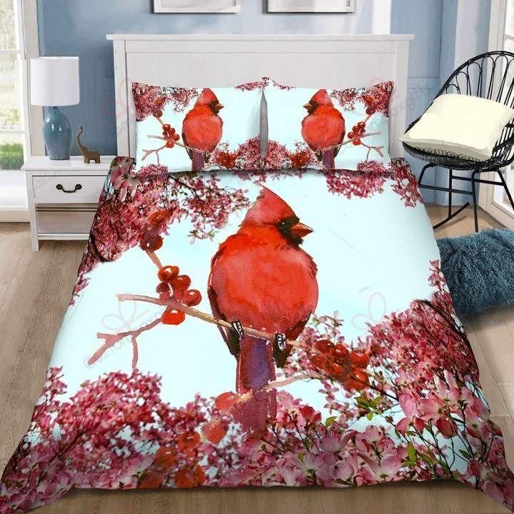 Lonely Rad Cardinal Printed Bedding Set