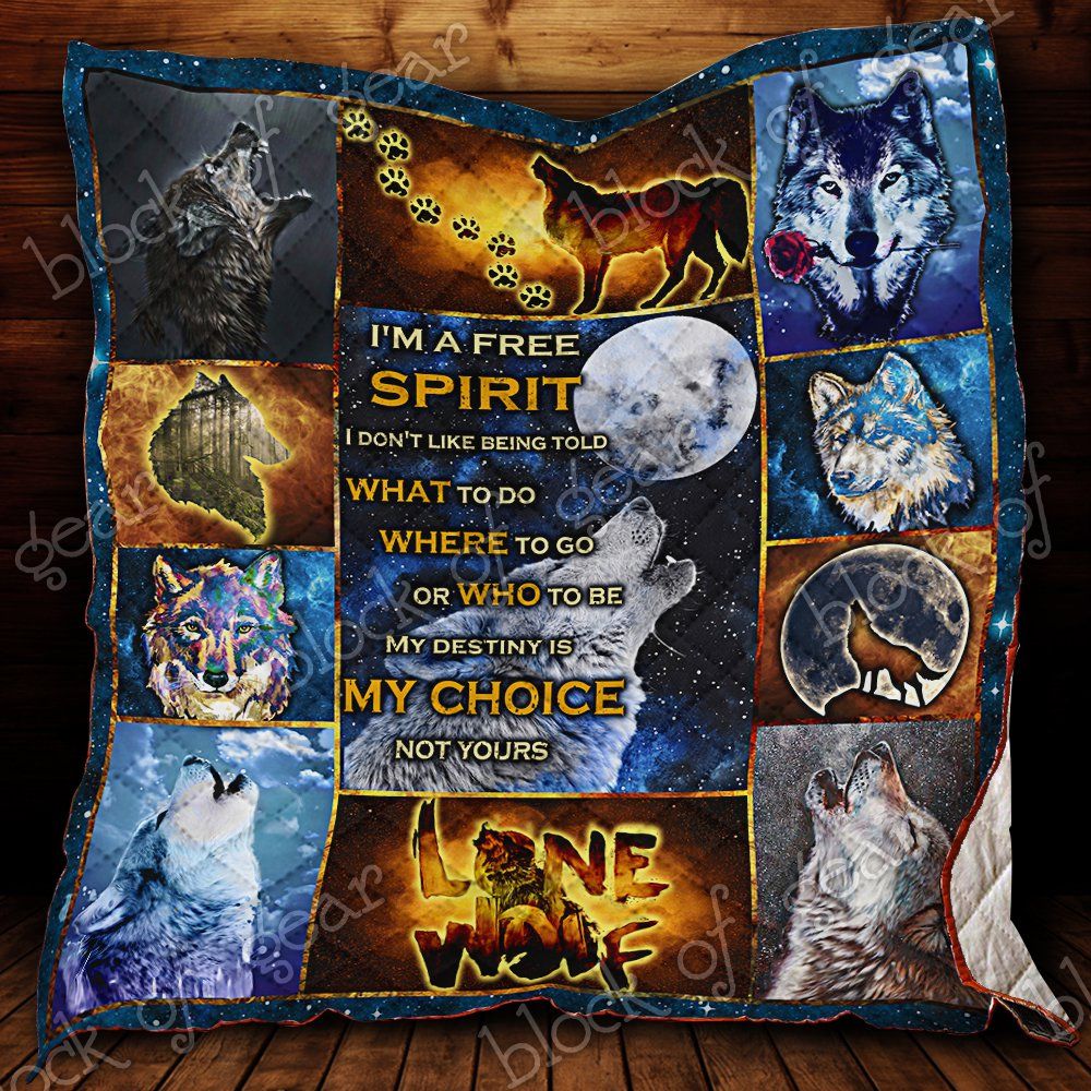 Loner Wolf Quilt Tt181 Dhc11122303Dd