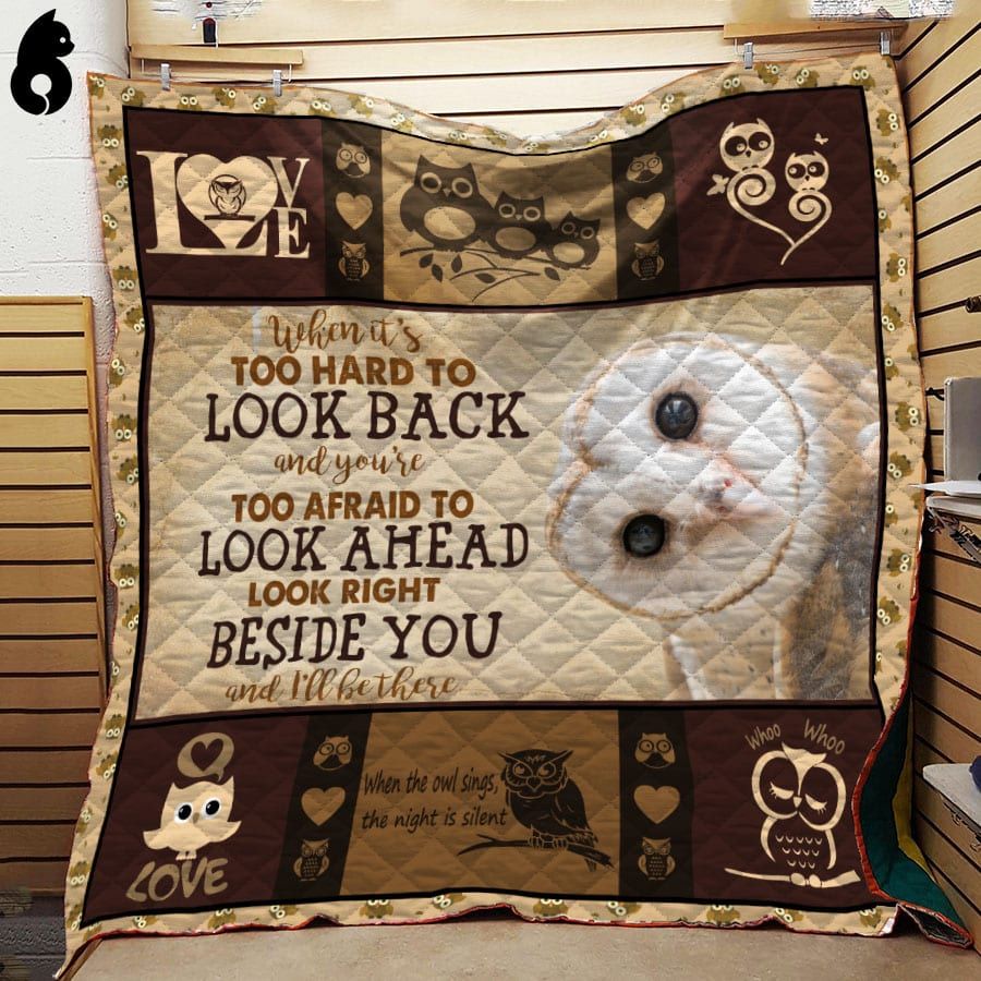 Look Back Look Ahead Owl Quilt Blanket Dhc191215Vt