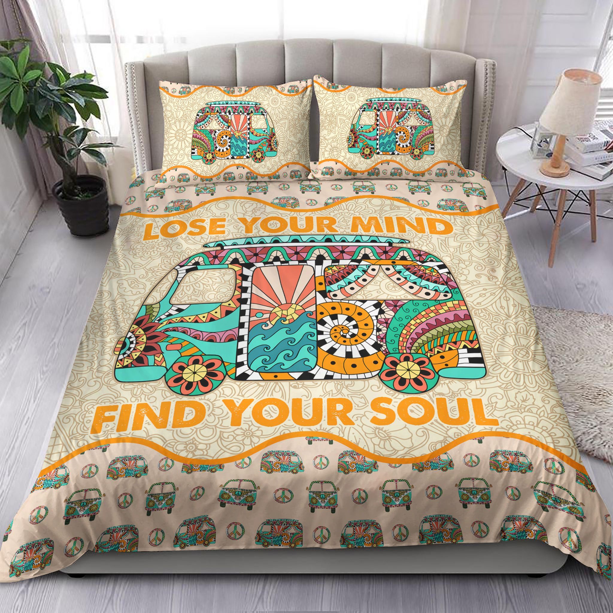 Lose Your Mind Find Your Soul Bedding Set