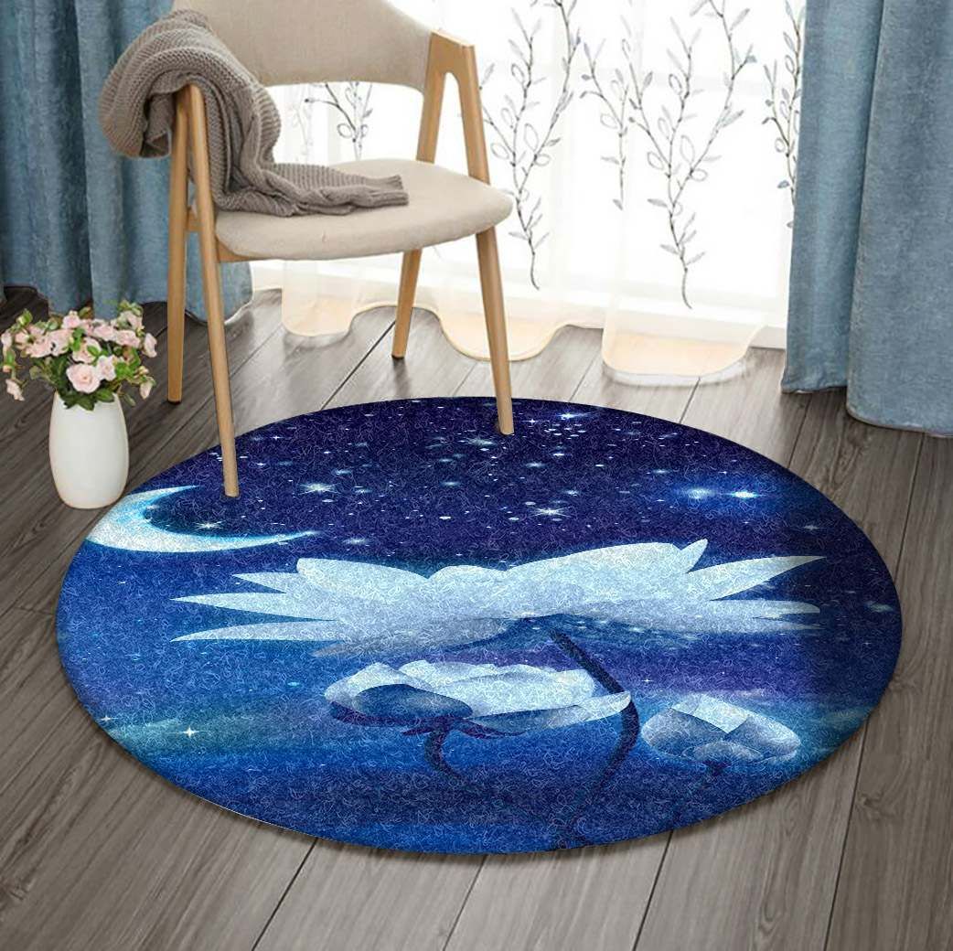 Lotus Round Carpet