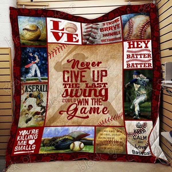 Love Baseball CLD170770 Quilt Blanket