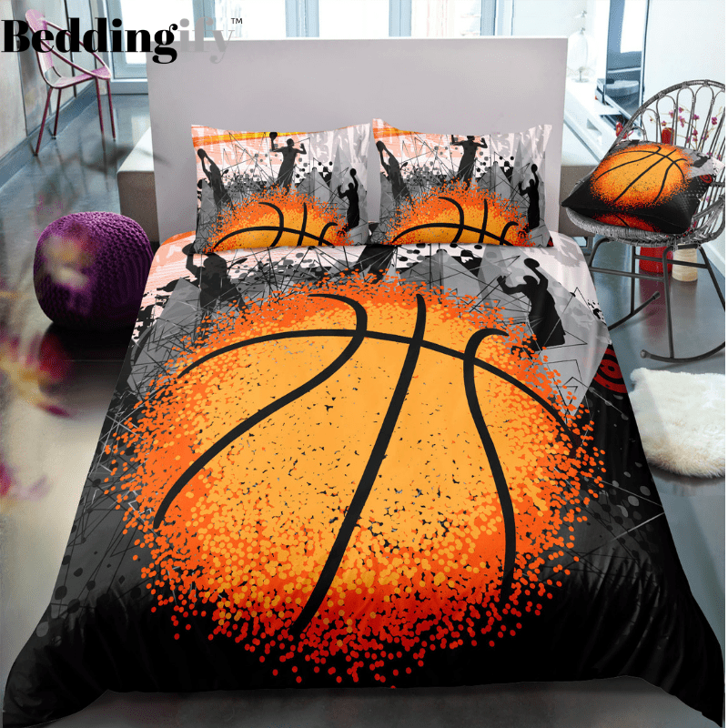Love Basketball Bedding Set