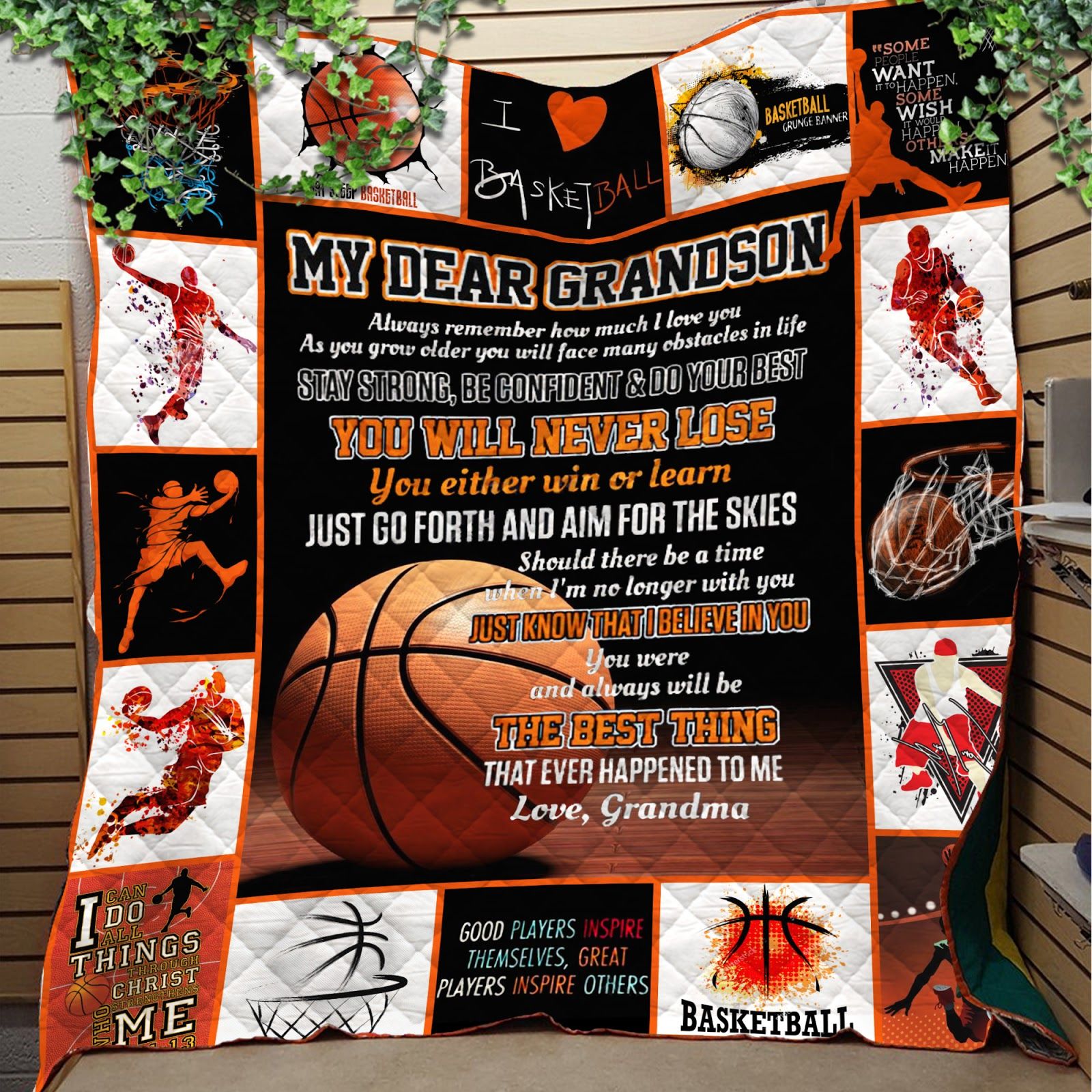 Love Basketball Like Quilt Blanket DHC1402968TD