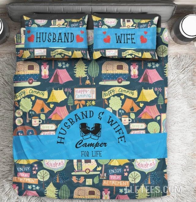 Love Camping Bedding Set