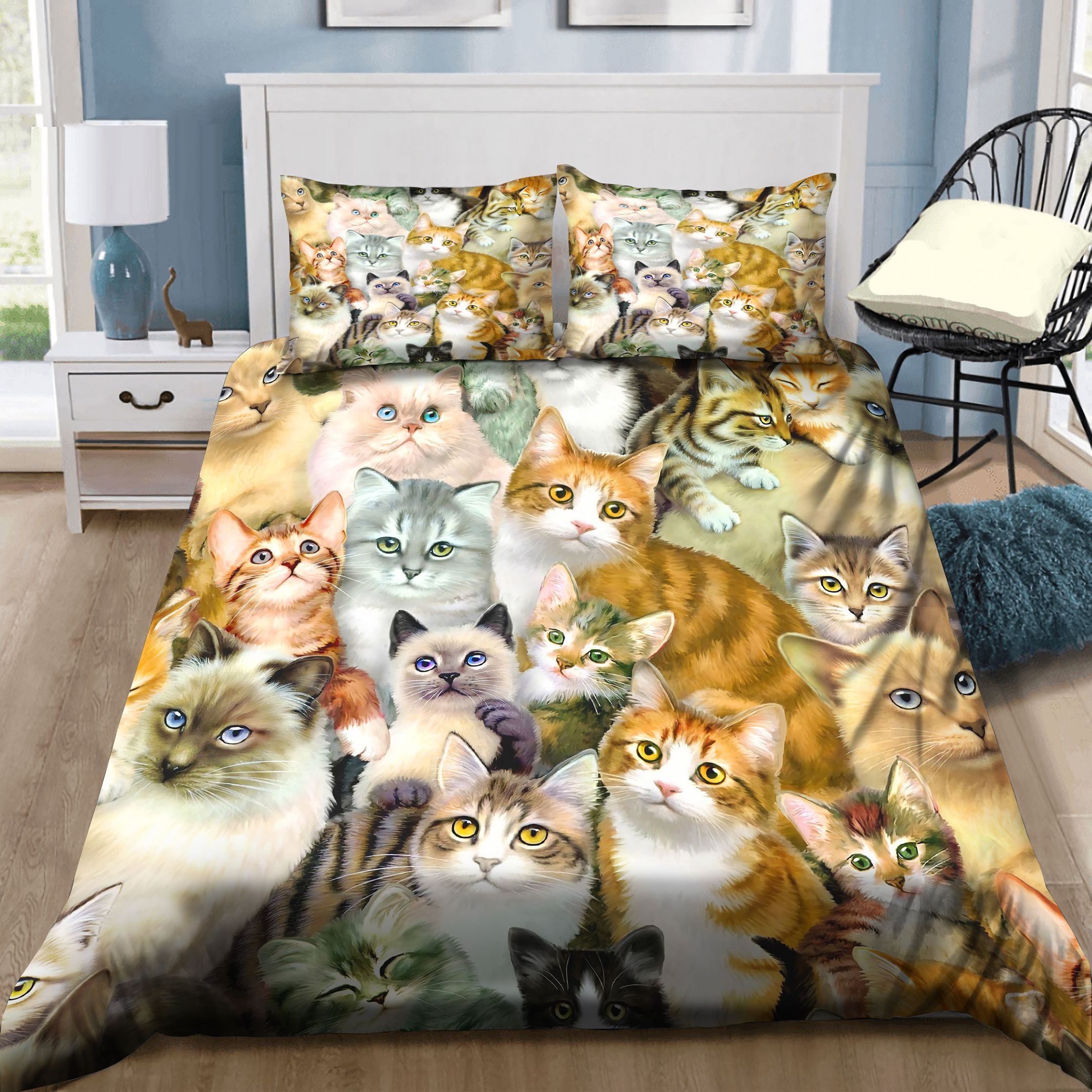 Love Cats Bedding Set