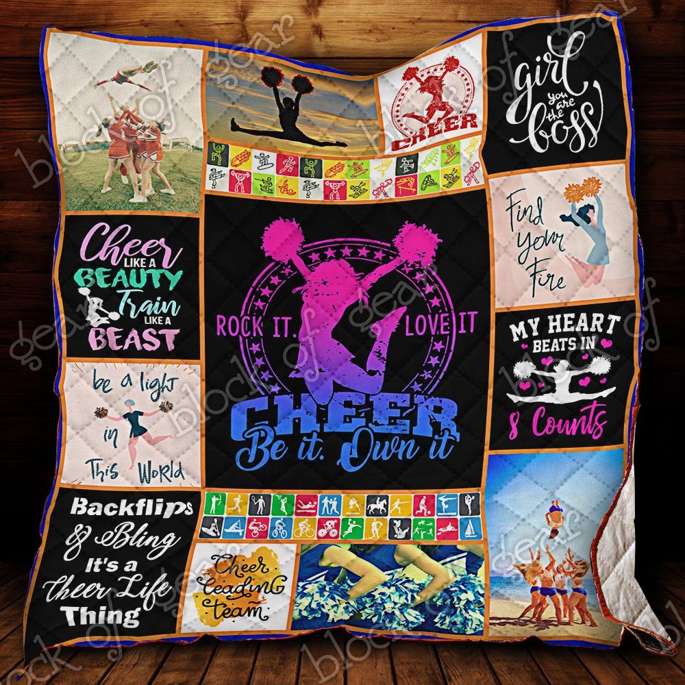 Love Cheerleading Quilt Nh38 Dhc11121841Dd
