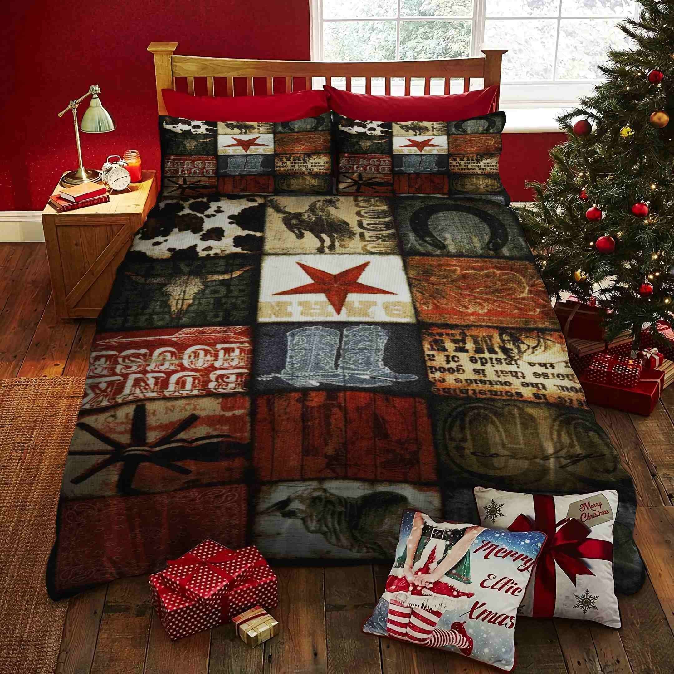 Love Cowboy Bedding Set