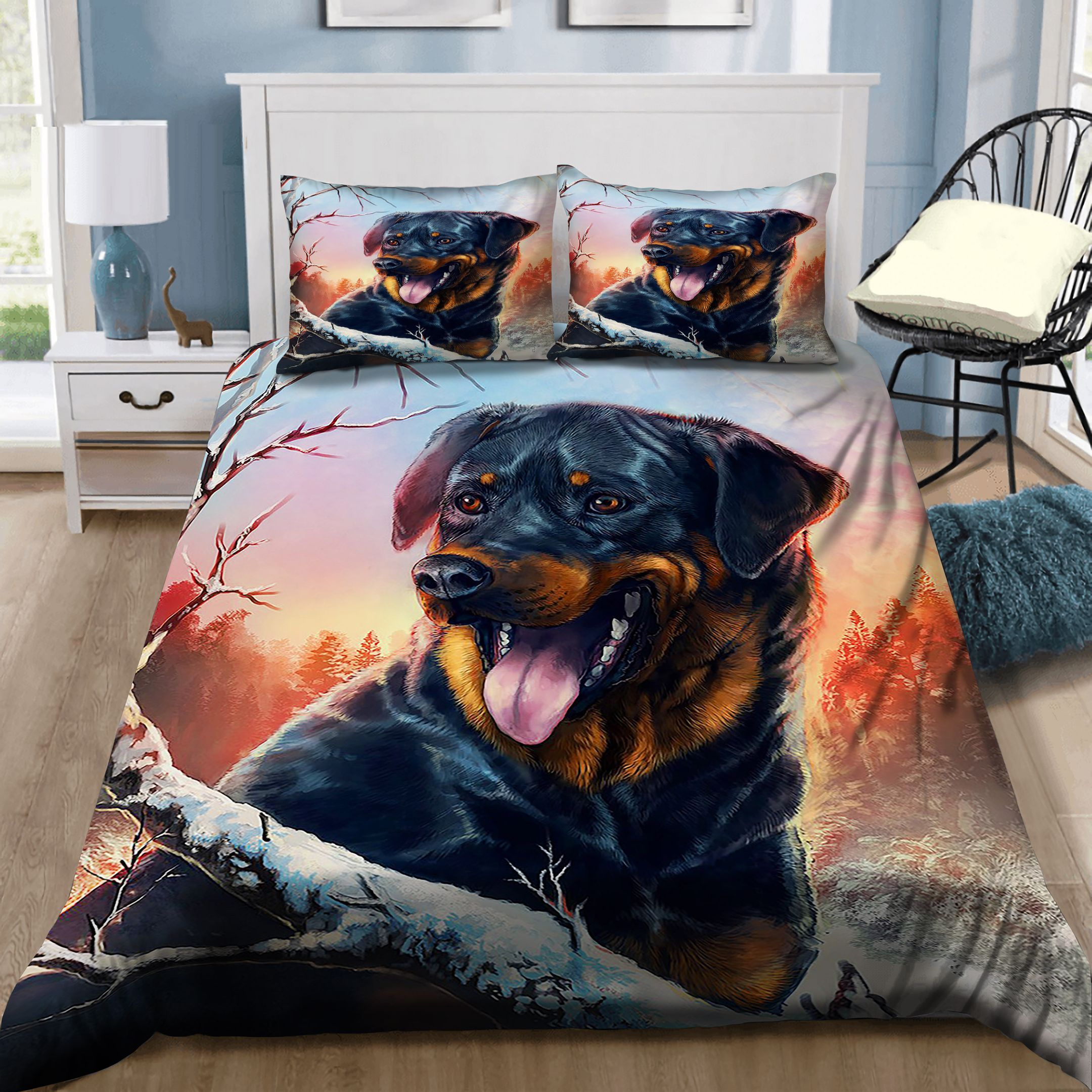 Love Dog Bedding Set