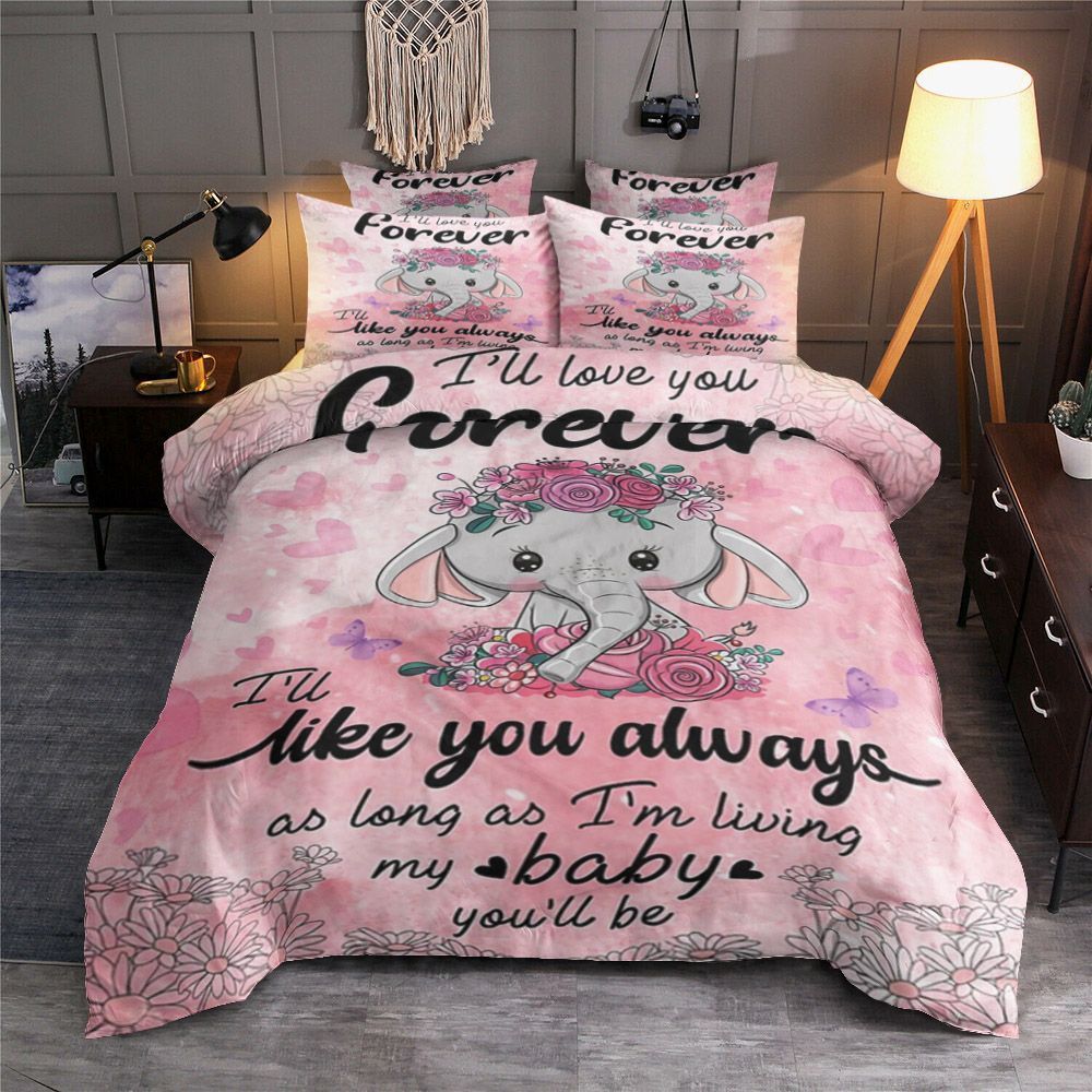 Love Elephant Bedding Set